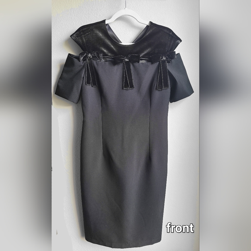 NWT Margo - Women's Black Formal Cocktail Dress, Sz 6